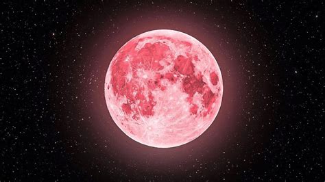 is the pink moon tonight